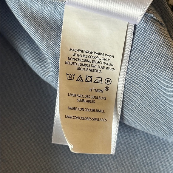 Polo Ralph Lauren Little Boy’s Blue Cotton Oxford Button Down Shirt - Size 3T - Picture 5 of 6